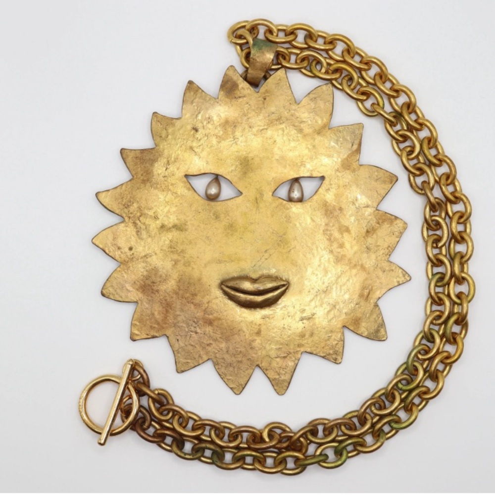 SONIA RYKIEL Paris vintage massive necklace